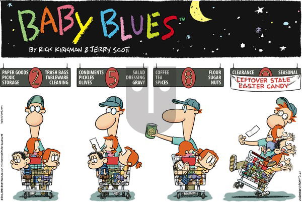Baby Blues on Sunday April 24, 2016 Comic Strip