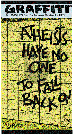 Graffiti on Friday December 5, 2025 Comic Strip