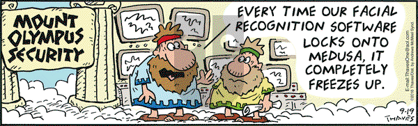 Frank and Ernest on Wednesday September 19, 2018 Comic Strip