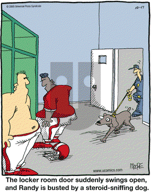 In the Bleachers on Monday October 17, 2005 Comic Strip