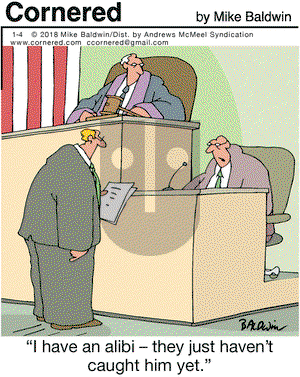 Cornered - Thursday January 4, 2018 Comic Strip