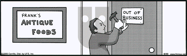 F Minus on Monday May 22, 2006 Comic Strip