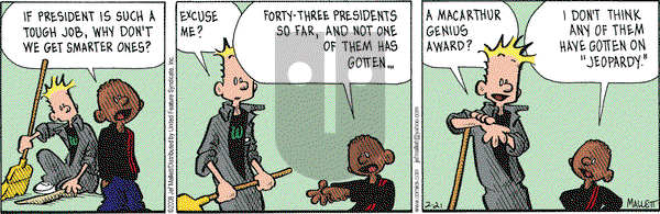 Frazz on Thursday February 21, 2008 Comic Strip