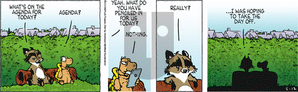 Over the Hedge on Monday May 12, 2025 Comic Strip