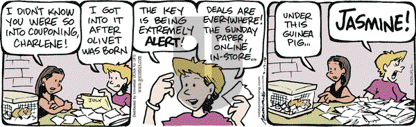 JumpStart on Thursday July 17, 2014 Comic Strip