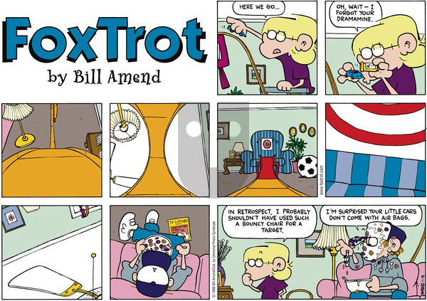 FoxTrot - Sunday January 18, 1998 Comic Strip