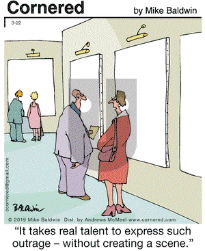Cornered on Friday March 22, 2019 Comic Strip