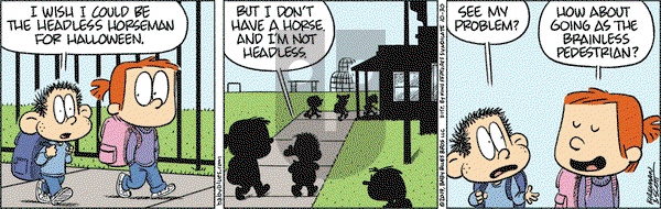 Baby Blues on Wednesday October 30, 2019 Comic Strip