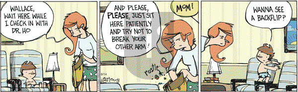 Wallace the Brave on Wednesday August 14, 2019 Comic Strip