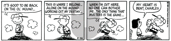 Peanuts - Thursday August 26, 1982 Comic Strip