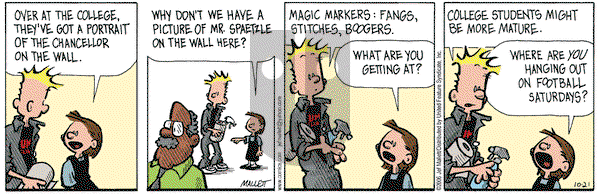 Frazz on Saturday October 21, 2006 Comic Strip