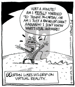 Reality Check on Wednesday September 8, 1999 Comic Strip