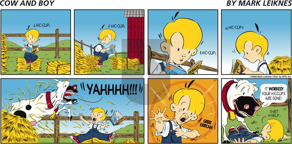 Cow and Boy Classics on Sunday May 7, 2006 Comic Strip