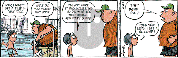 Cleats on Friday June 23, 2006 Comic Strip