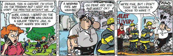 Cleats on Saturday June 1, 2002 Comic Strip