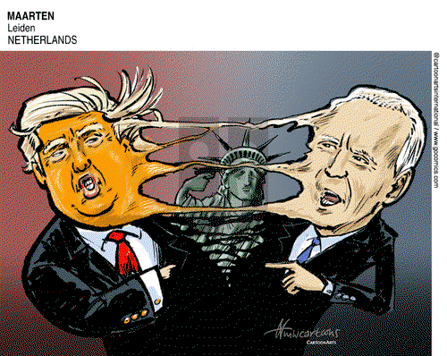 ViewsAmerica on Wednesday November 4, 2020 Comic Strip