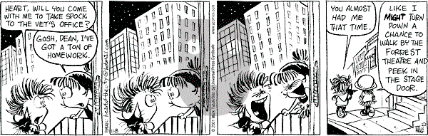 Heart of the City on Thursday November 8, 2001 Comic Strip
