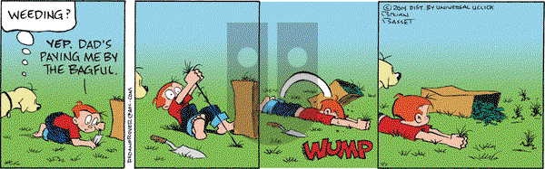 Red and Rover on Monday July 7, 2014 Comic Strip