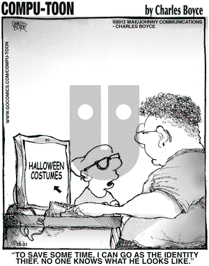 Compu-toon on Thursday October 31, 2013 Comic Strip