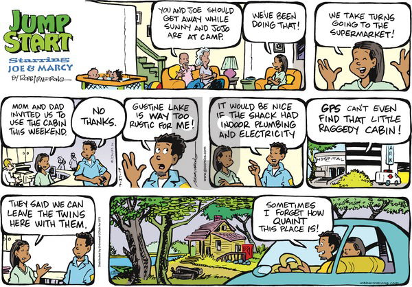 JumpStart on Sunday July 27, 2014 Comic Strip