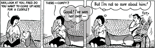 Fred Basset on Thursday September 27, 2007 Comic Strip