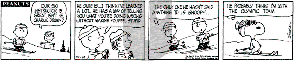 Peanuts on Friday December 19, 1969 Comic Strip