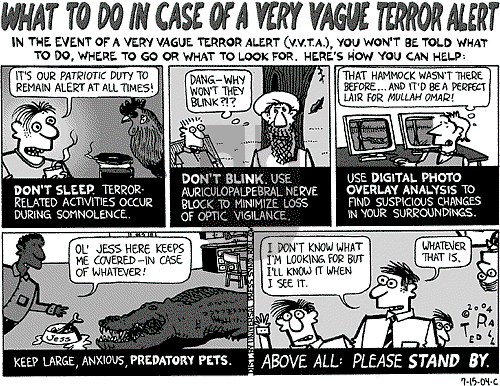 Ted Rall on Monday July 19, 2004 Comic Strip
