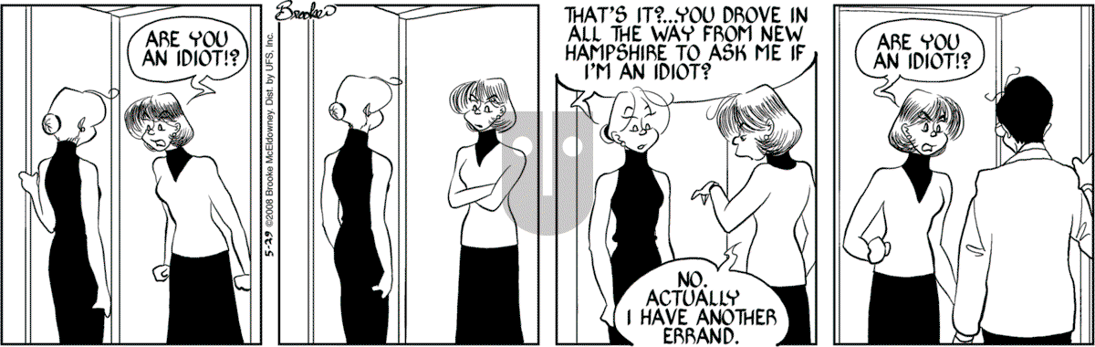 9 Chickweed Lane - Thursday May 29, 2008 Comic Strip