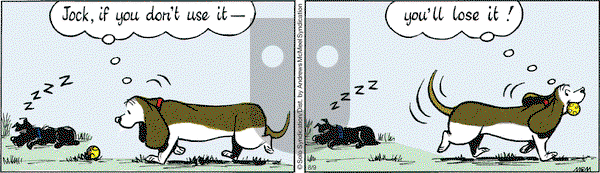 Fred Basset on Wednesday August 9, 2017 Comic Strip