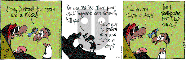 The Knight Life on Wednesday January 18, 2012 Comic Strip