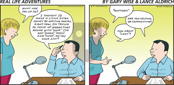 Real Life Adventures - Sunday June 7, 2020 Comic Strip