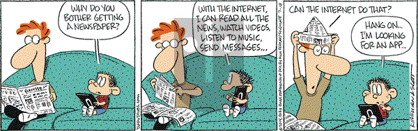 Baby Blues on Friday July 18, 2014 Comic Strip