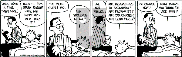 Calvin and Hobbes - Thursday May 31, 1990 Comic Strip