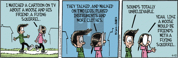 Grand Avenue on Friday April 10, 2015 Comic Strip