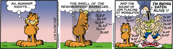 Garfield on Tuesday August 17, 2010 Comic Strip