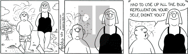 The Born Loser on Monday July 17, 2000 Comic Strip