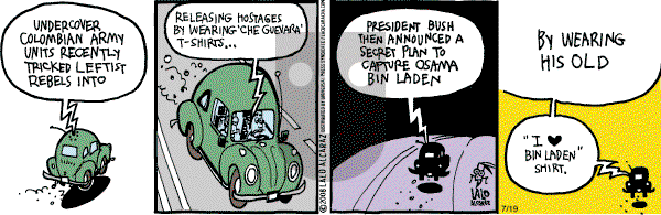 La Cucaracha on Saturday July 19, 2008 Comic Strip