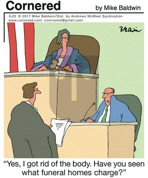 Cornered on Friday June 23, 2017 Comic Strip