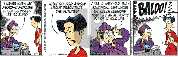 Baldo - Tuesday December 7, 2010 Comic Strip