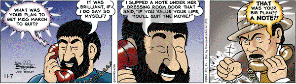 Alley Oop on Friday November 7, 2014 Comic Strip