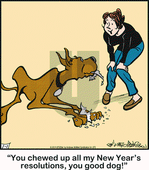 Marmaduke on Tuesday January 1, 2019 Comic Strip