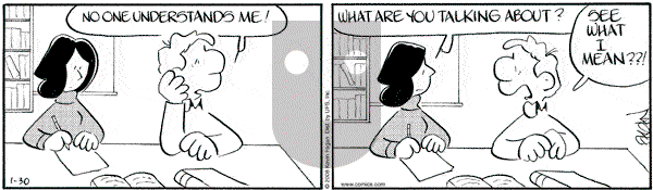 Drabble on Wednesday January 30, 2008 Comic Strip