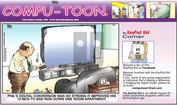 Compu-toon on Sunday July 25, 2010 Comic Strip