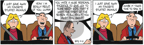 Luann on Thursday December 8, 2005 Comic Strip