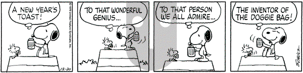 Peanuts on Saturday December 30, 1978 Comic Strip