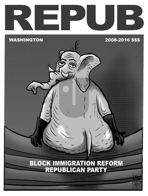 Lalo Alcaraz on Sunday November 16, 2014 Comic Strip