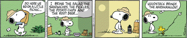 Peanuts - Thursday July 16, 2020 Comic Strip