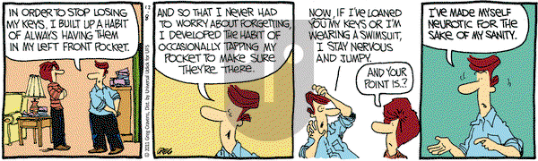The Buckets on Thursday December 8, 2011 Comic Strip