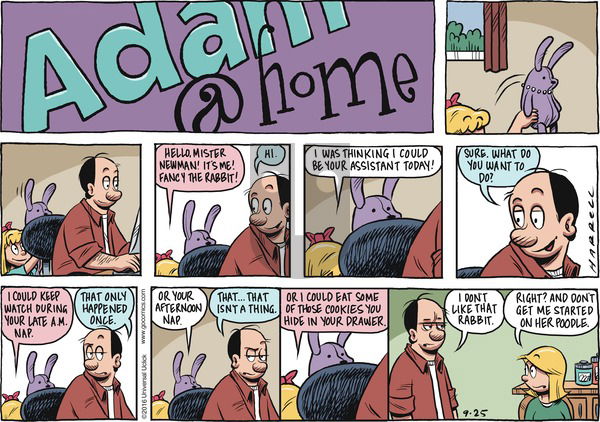 Adam@Home on Sunday September 25, 2016 Comic Strip
