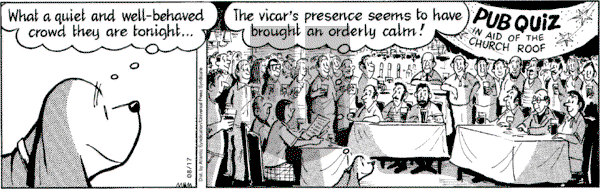 Fred Basset on Wednesday August 17, 2005 Comic Strip